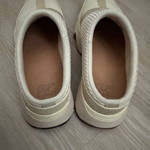 Sorel Kinetic Impact II Mule Sneakers, slip on, Bleached Ceramic Chalk Size 7.5 - Picture 7 of 8